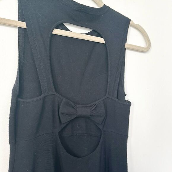 Redvalentino Black Open Back Sleeveless Dress S - Picture 8 of 11